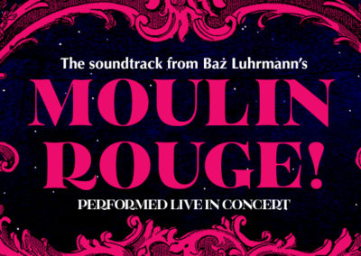 THE SOUNDTRACK FROM BAZ LUHRMANN’S MOULIN ROUGE!￼
