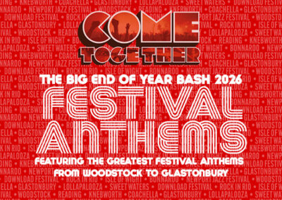 BIG END OF YEAR BASH: festival anthems